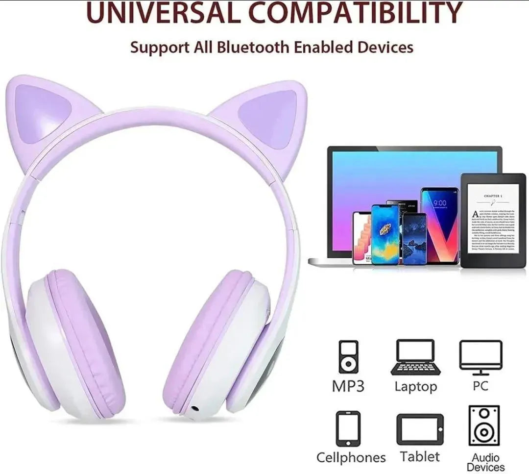 Cute LED Wireless Headphones – A Perfect Mix of Style & Sound