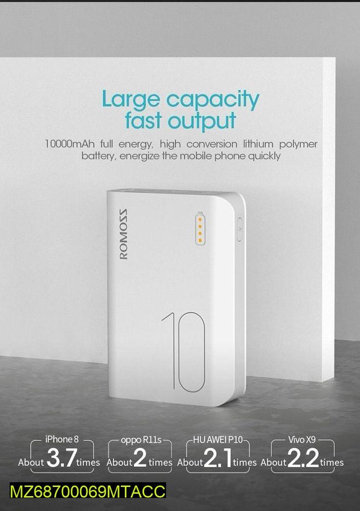 ROMOSS 10000mAh Power Bank