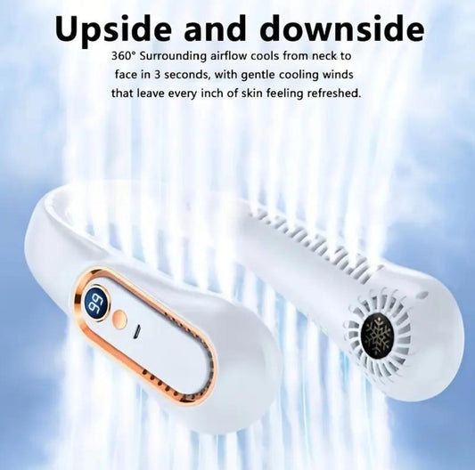 Rechargeable Bladeless Neck Fan