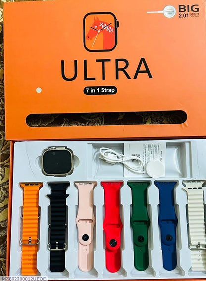 Ultra 2 Smart Watch – 7 in 1 Strap Set