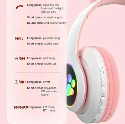 Cute LED Wireless Headphones – A Perfect Mix of Style &amp; Sound
