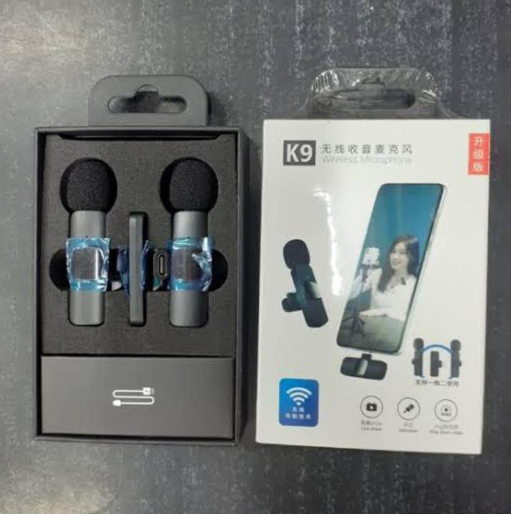 K9 Dual Wireless Microphone