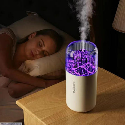 Rechargeable LED Humidifier (Purple Light)